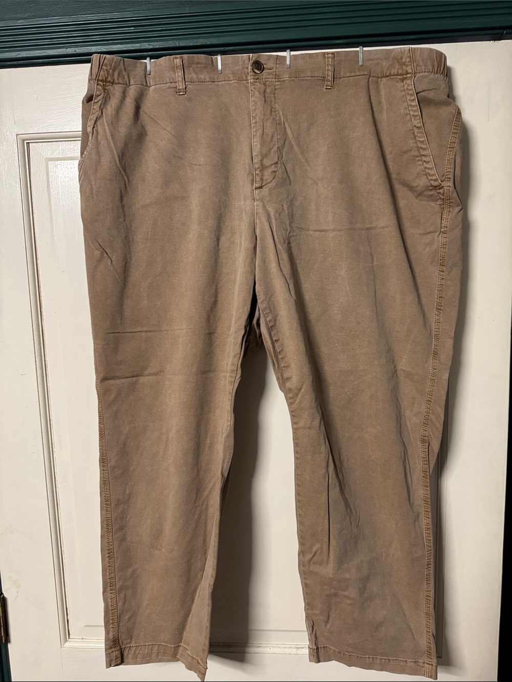 Women's Tan Casual Chino Pants